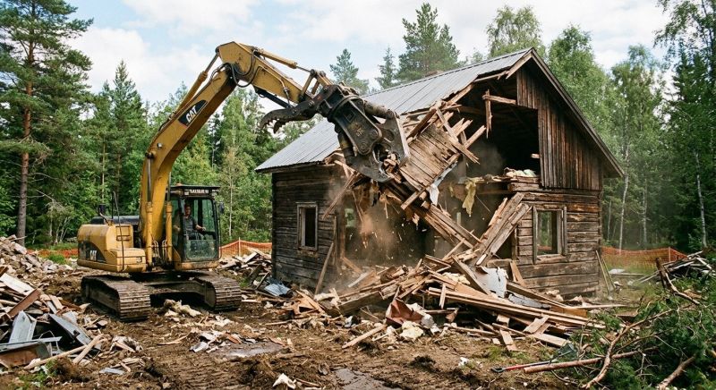 Cabin Demolition in Old Bridge, NJ