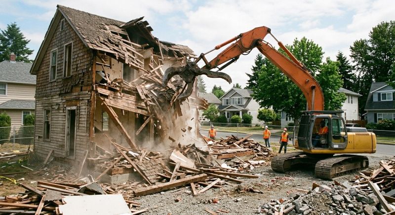 House Demolition Service in Morris County, NJ