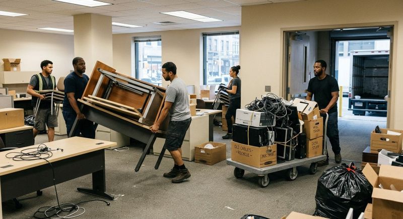 Office Furniture Removal in Sacramento, CA
