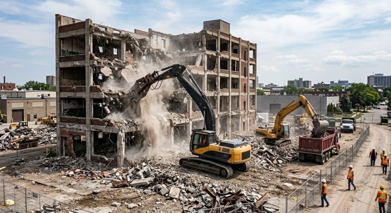 Building Demolition Service in South Houston, TX