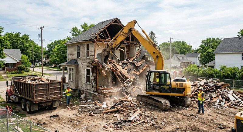 Cabin Demolition in Sacramento, CA