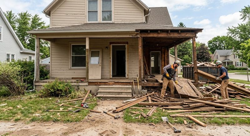 Carport Demolition in Bergen County, NJ