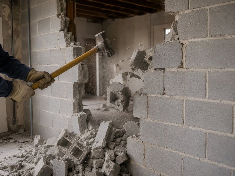 Concrete Wall Removal in Bergen County, NJ