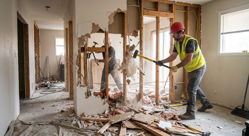 Drywall Removal in Bergen County, NJ