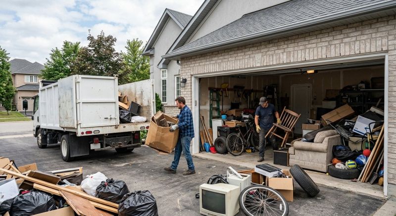 Garage Junk Hauling in Sacramento, CA