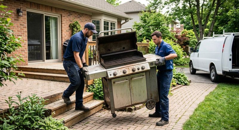 Grill Removal Service in Roseville, CA