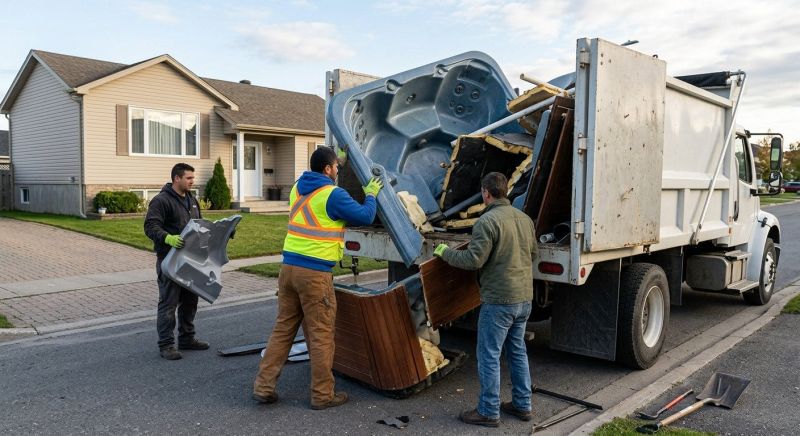 Hot Tub Disposal in Auburn, CA
