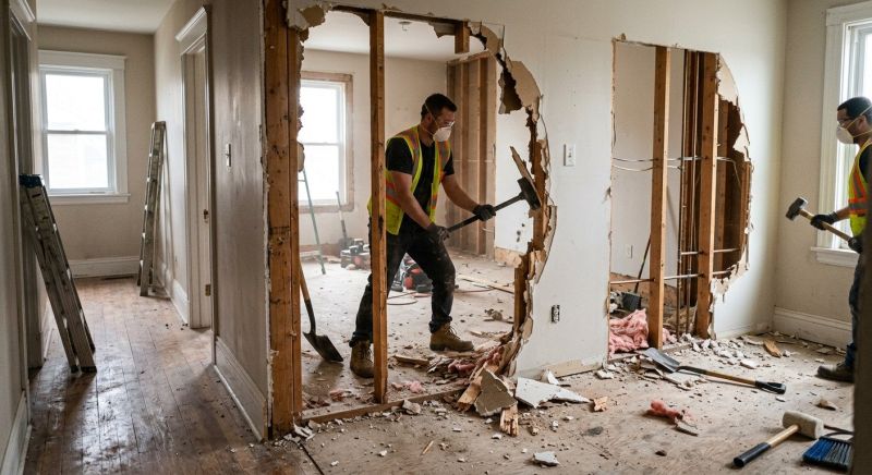 Interior Renovation Demolition in Frederick, MD