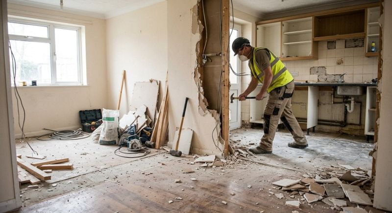 Interior Renovation Demolition in Bergen County, NJ