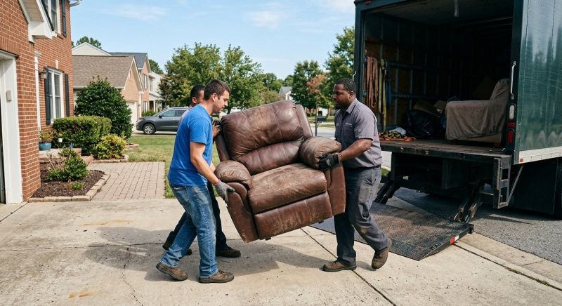 Recliner Disposal in Auburn, CA