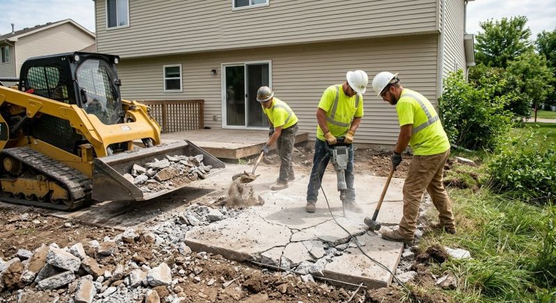 Slab Removal in Sacramento, CA