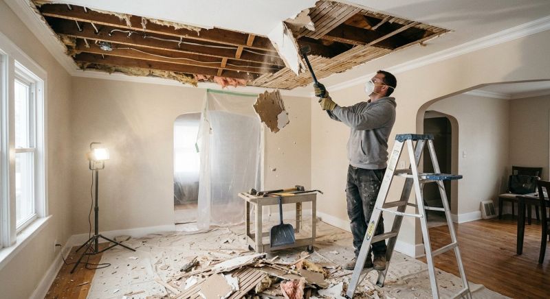 Subfloor Demolition in Frederick, MD
